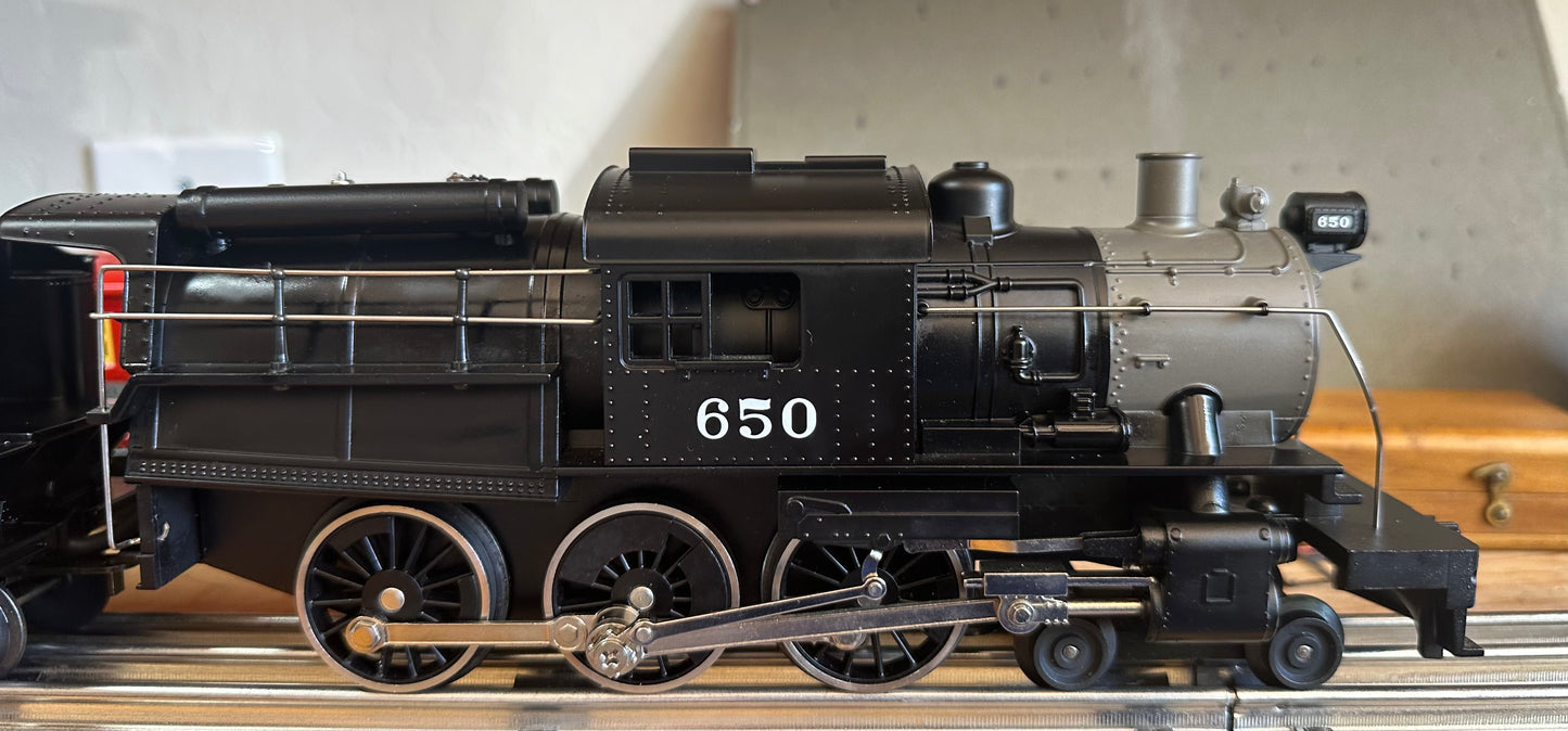 MTH O Gauge RailKing Reading 4-6-0 Camelback Steam Engine PS1 -30-1142-1